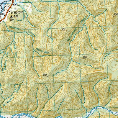 BD42 - Te Kaha map by Land Information New Zealand - Avenza Maps | Avenza Maps