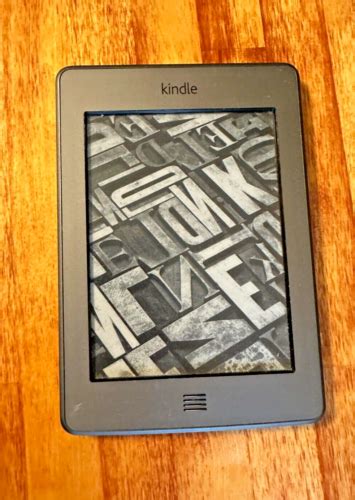 Amazon Kindle Touch (4th Generation) 4GB, Wi-Fi, 6in - Silver | eBay