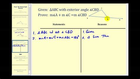 Paragraph Proof For Same Side Interior Angles Theorem | Brokeasshome.com