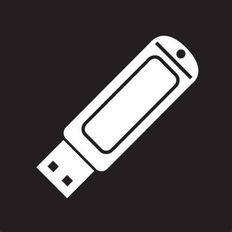 USB-Stick-Symbol 643946 Vektor Kunst bei Vecteezy