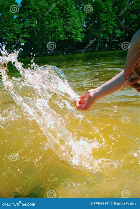 Polluted Water in the River Stock Image - Image of boat, polluted ...