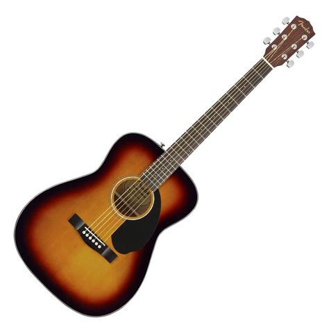 Fender CC-60S solid top compact / folk sized acoustic guitar in ...