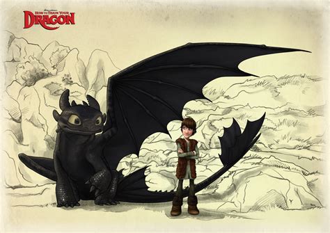 Hiccup and Toothless Wallpaper - WallpaperSafari