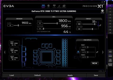 Precision X settings... : r/EVGA