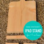 DIY iPad Stand or Tablet Holder | Remodelaholic