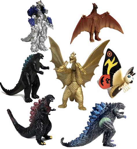 Buy Godzilla Dinosaur Toys King of The Monsters Movable Joint Action ...