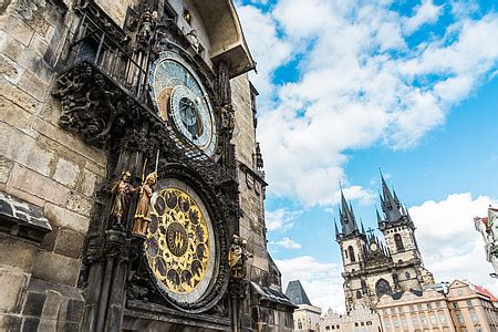 Royalty-Free photo: Astronomical Clock in the Old Town Square, Prague ...