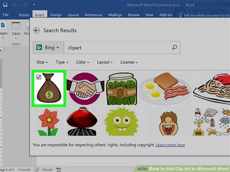 How to Add Clip Art to Microsoft Word (with Pictures) - wikiHow