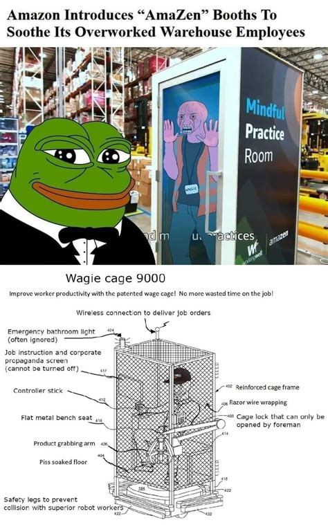 The Improved Wage Cage | Wage Cage | Know Your Meme