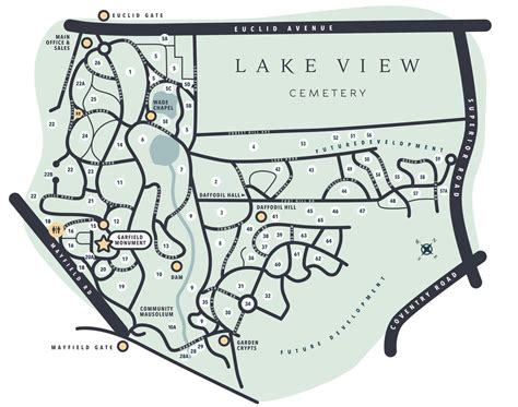 Visitor Map | Lake View Cemetery