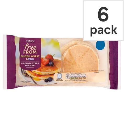 Tesco Free From Golden Syrup Pancake 6 Pack - Tesco Groceries