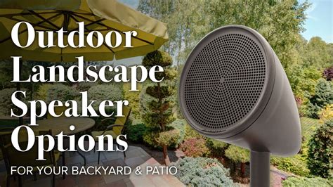 Outdoor Speaker System For Patio - Patio Ideas