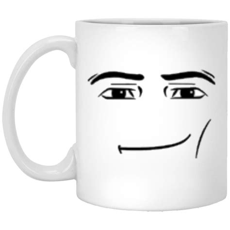 ROBLOX MAN FACE Mug Funny Gamer Birthday Gift Serious Guy - Etsy Australia