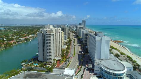 Miami Beach aerial drone footage 4k coastal Stock Footage,#aerial#drone ...