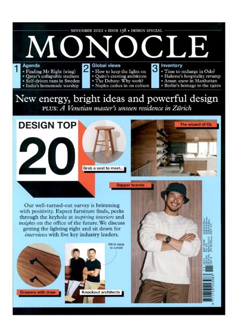 Monocle - November Issue 2022 - ZANAT