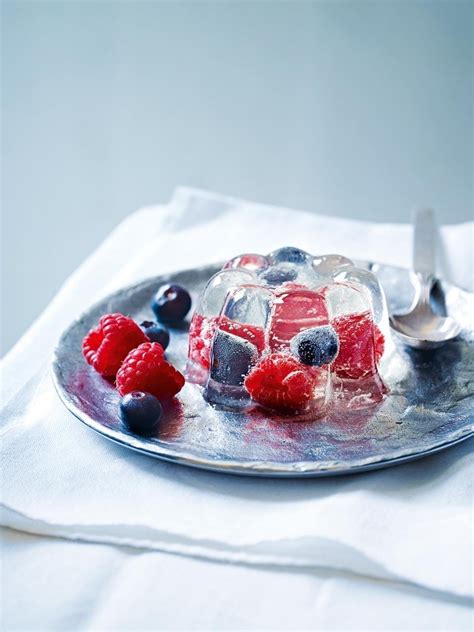 Sparkling fruit jellies recipe | delicious. magazine