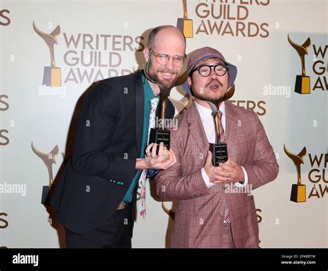 Daniel Kwan, Daniel Scheinert arrives at The 2023 Writers Guild Awards ...