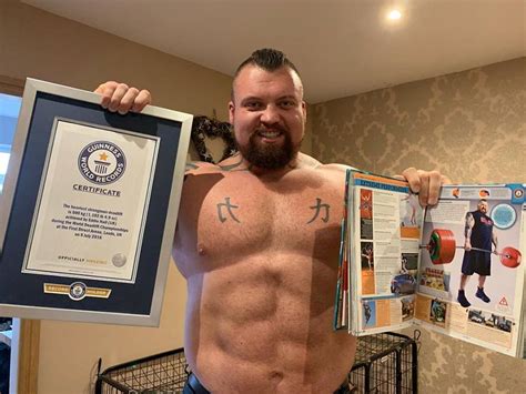 I'm a Guinness Book of Records breaker! - Eddie Hall - World’s Strongest Man