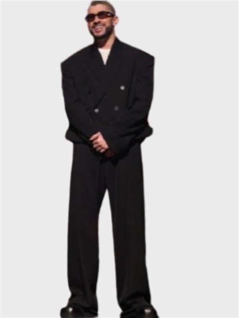 SNL Bad Bunny Black Suit | Get UpTo 40% Off