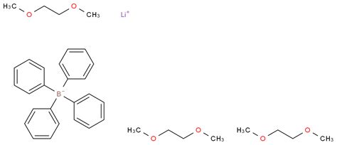 LITHIUM TETRAPHENYLBORATE TRIS(1,2-DIMETHOXYETHANE) 75965-35-4 wiki