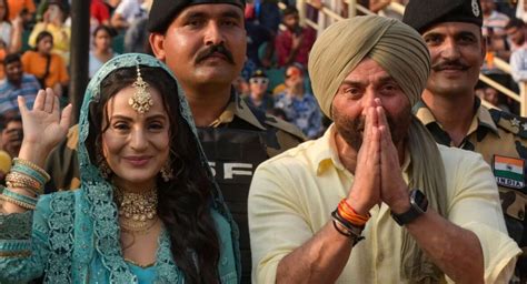 Gadar 2: WATCH: Sunny Deol and Ameesha Patel dance at Attari-Wagah Border ahead of Gadar 2 ...