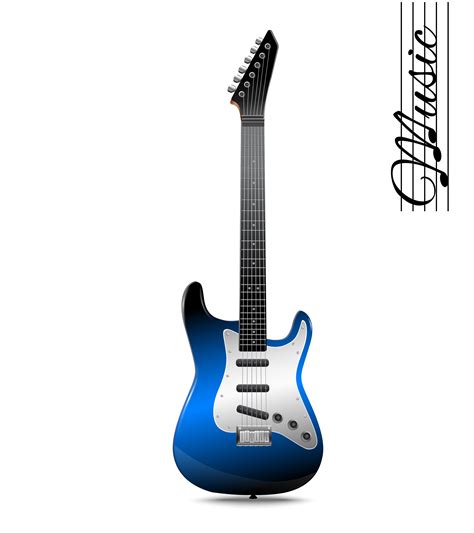 Electric guitar isolated 453087 Vector Art at Vecteezy