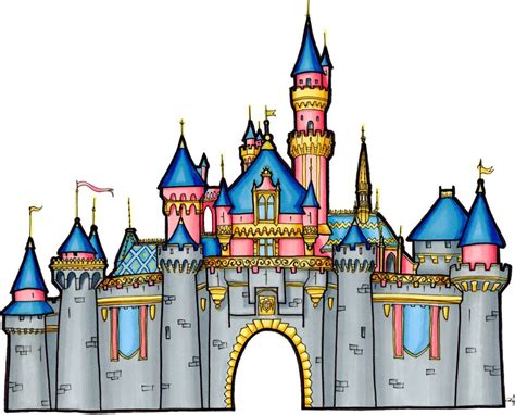 Pin by Cassy Chester on Castles | Disney castle drawing, Castle drawing, Disney art drawings