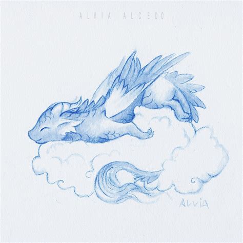 Cloud Dragon by AlviaAlcedo : AdorableDragons