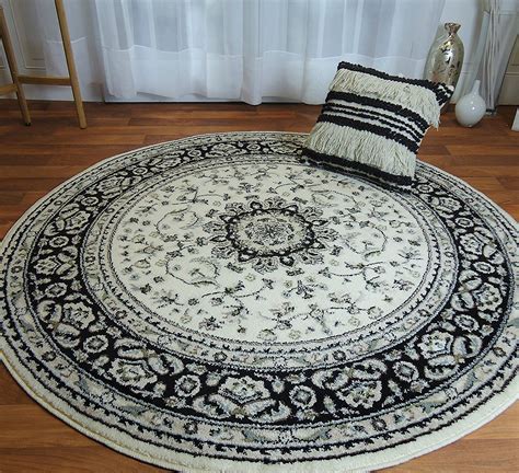 Round Rugs 6ft Ivory - Walmart.com