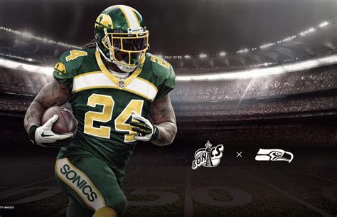 Seahawks uniform reimagined as Seattle Supersonics : r/Seahawks