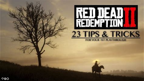 Red Dead Redemption 2: 23 Tips & Tricks For Your First Playthrough ...