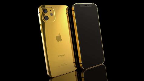 24k Gold iPhone 12 mini, Rose Gold, Platinum | Goldgenie