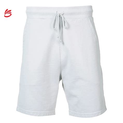 2019 Cheap Oem Men's Dry Fit High Quality Blank Cotton Casual Shorts Drawstring Fit Plain Sport ...