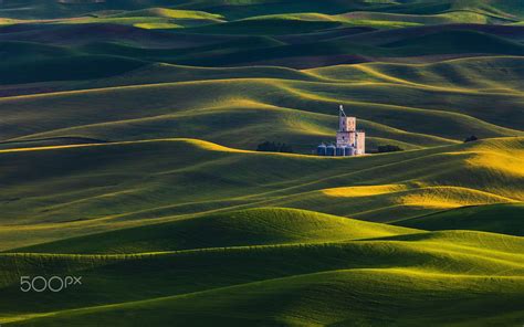 sunset in Palouse