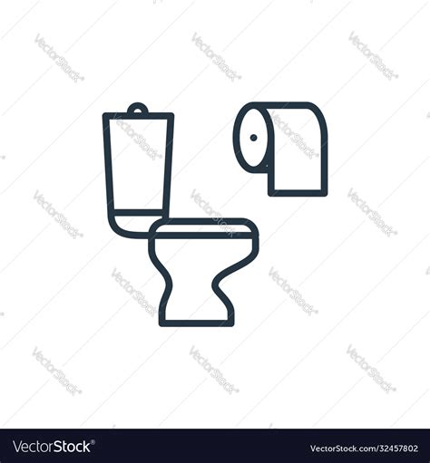 Diarrhea icon isolated on white background Vector Image