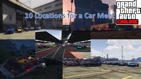 10 Locations for a Car Meet in GTA 5 - YouTube