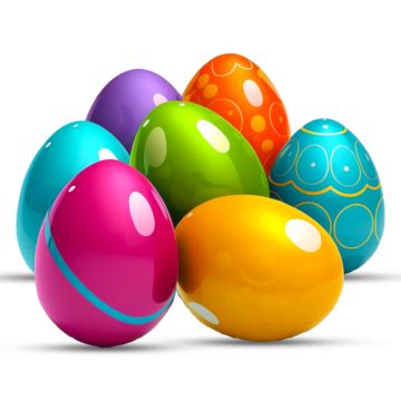 Colourfull Easter Eggs Transparent, Colourfull Easter, Easter Eggs, Easter PNG Transparent ...