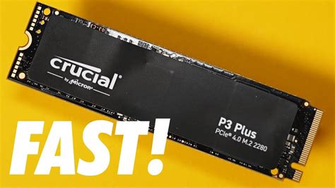 😮 💨 Crucial P3 Plus 500GB NVMe SSD Review - YouTube