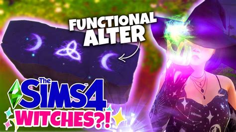 This mod MASSIVELY overhauls WITCHES in The Sims 4! (Faeries vs Witches!) - YouTube