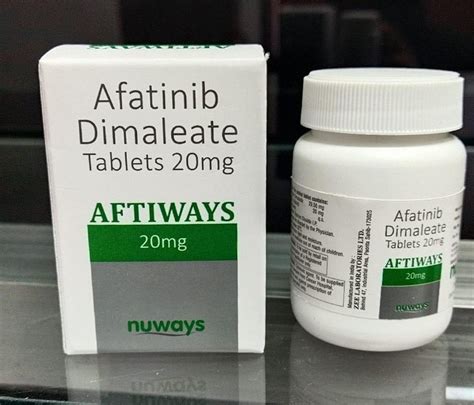 Afatinib Aftiways Tablets 20 Mg, Bottle at Rs 1406/bottle in Nagpur ...