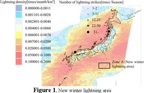 Figure 1 from Investigation of Lightning Risk Map using LLS Data and Lightning Data on Wind ...