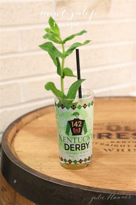 Kentucky Derby Mint Julep Recipe | Julie Blanner