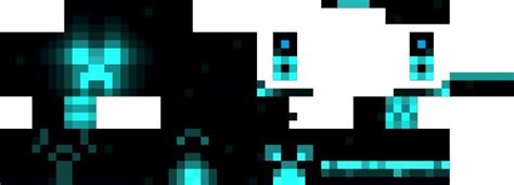 Creeper Azul | Minecraft pe, Skins for minecraft pe, Minecraft skins