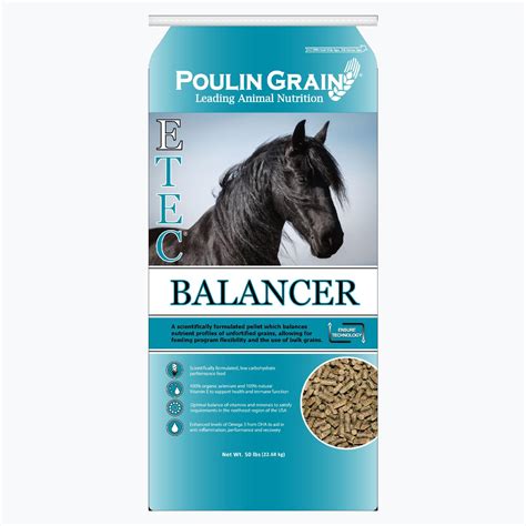 E-TEC Balancer (Poulin Grain) - Equine Nutrition Analysis | Feed Bank