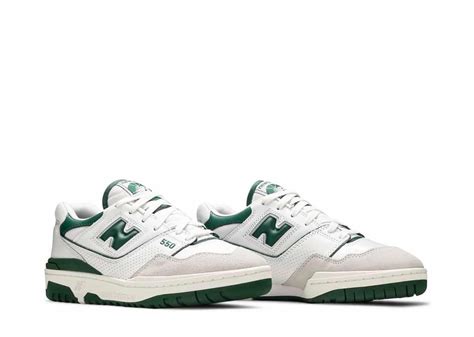 New Balance 550 White Green Sneakers | KickSTW