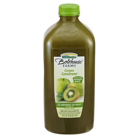 Bolthouse Farms Green Goodness Fruit Juice Smoothie, 52 fl oz Smoothies ...