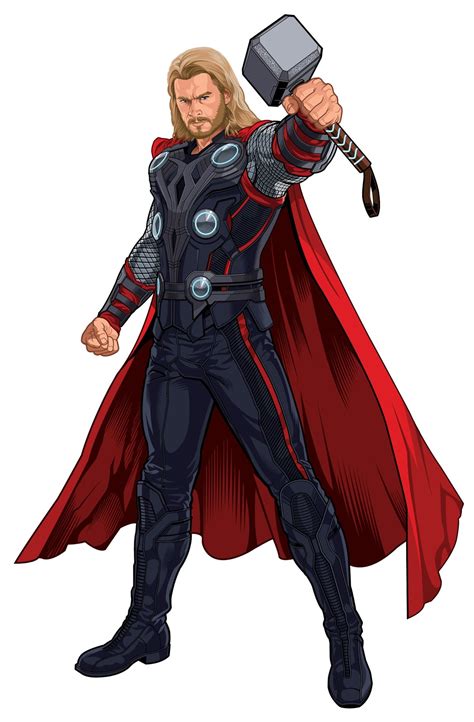 knowlesart: Thor (Avengers movie) vector interpretations