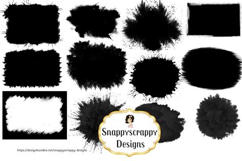 Clipping Masks Set 1 (81493) | Decorations | Design Bundles