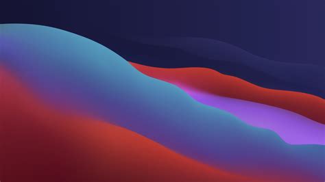 macOS Big Sur Wallpaper 4K, Apple, Layers, Fluidic, Colorful