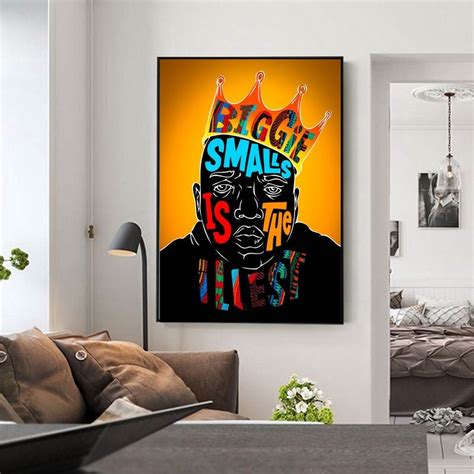 Notorious BIG Biggie Poster Rapper Poster Hip Hop Music Singer | Etsy